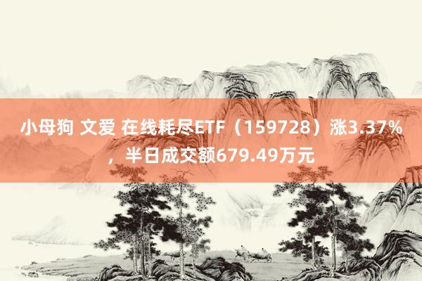 小母狗 文爱 在线耗尽ETF（159728）涨3.37%，半日成交额679.49万元